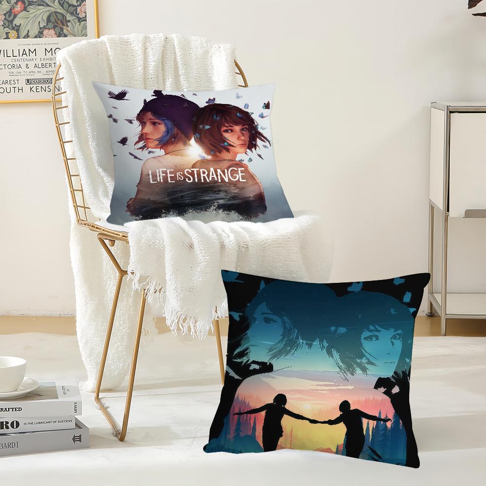 Life Is S-Strange Adventure Game Movie Pillow Case Suitable For Bedrooms Living Rooms Cars Home Decoration