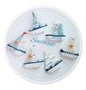 Mediterranean Wooden Sailboat Model Ornament