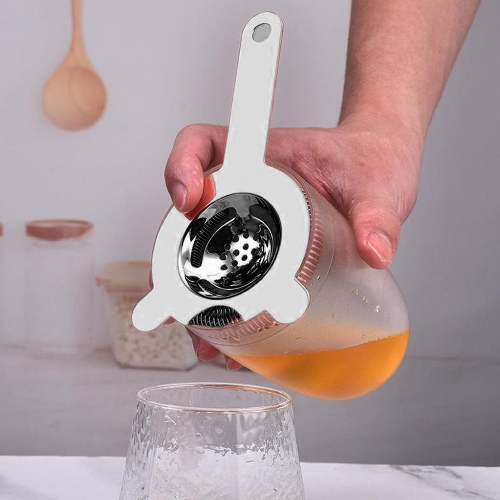 304 Stainless Steel Cocktail Strainer Bar Strainer Bar Tool Drink Strainer Accessory for   Restaurants