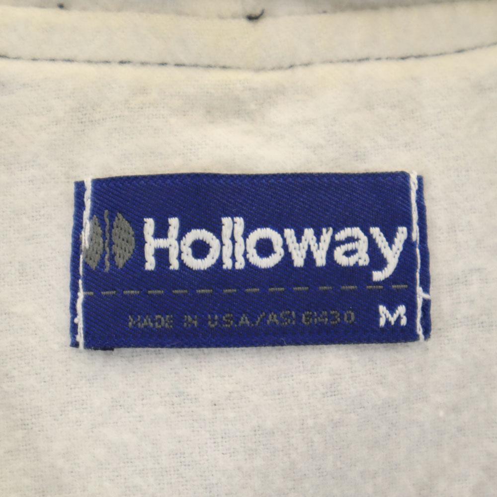 Holloway 80s Made in USA Long sleeve Anorak Parker M Pullover Old Vintage Men's Used