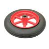 Solid Rubber Hand Truck Caster Wheel 300-8, Universal Single Tube Wheel