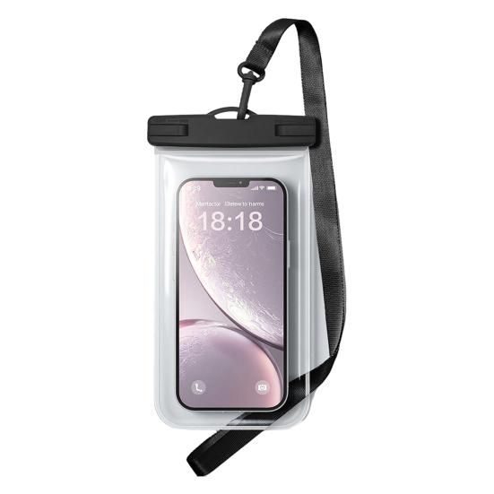 Waterproof Cell Phone Pouch Underwater Cell Phone Dry Bag Case Lanyard Beach Swimming Kayaking Boating Clear Phone Holder Protector