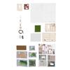 DIY House Kit with Light Strip Opened Closed Miniature Wooden House Assembly Kit Tabletop Decoration