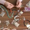 22 Pcs Black Jewelry Making Tool Kit Zippered Oxford Bag Pearls Making Kit  Beading