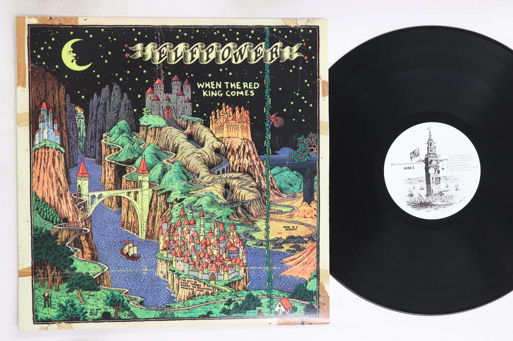 LP Record ELF POWER  When The Red King Comes AR007 ARENA ROCK 1999 US Rock Used