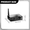 Digital to Analog Audio Converter DAC with Volume Control Adapter for Home