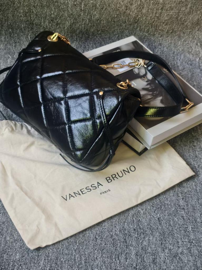 French Vanessa Desinger Bruno Moon Ins Hot Women Leather Messenger Handbag Crossbody Bag Ladies High Quality Shoulder Purses Bag