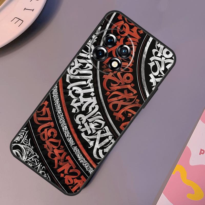 Pokras Lampas Art Graffiti Case For OnePlus 12 11 9 10 Pro 9RT 10T 10R 12R OnePlus Nord CE 2 3 Lite 2T N10 N20 Cover