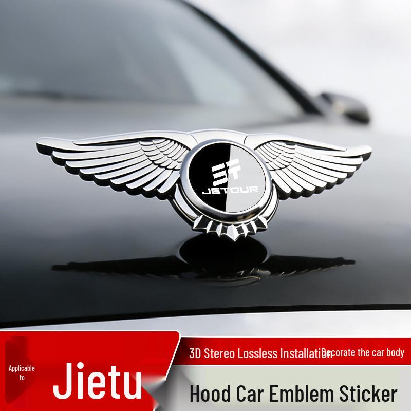 Jetour Traveler X70 Plus Car Hood Emblem Sticker