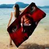 Klassischer Chucky Horrorfilm Anime Strand Schwimmtuch Weiches Saugfähiges Waschlappen Kindergeschenke Für Kinder Reise Camping Fitnessstudio