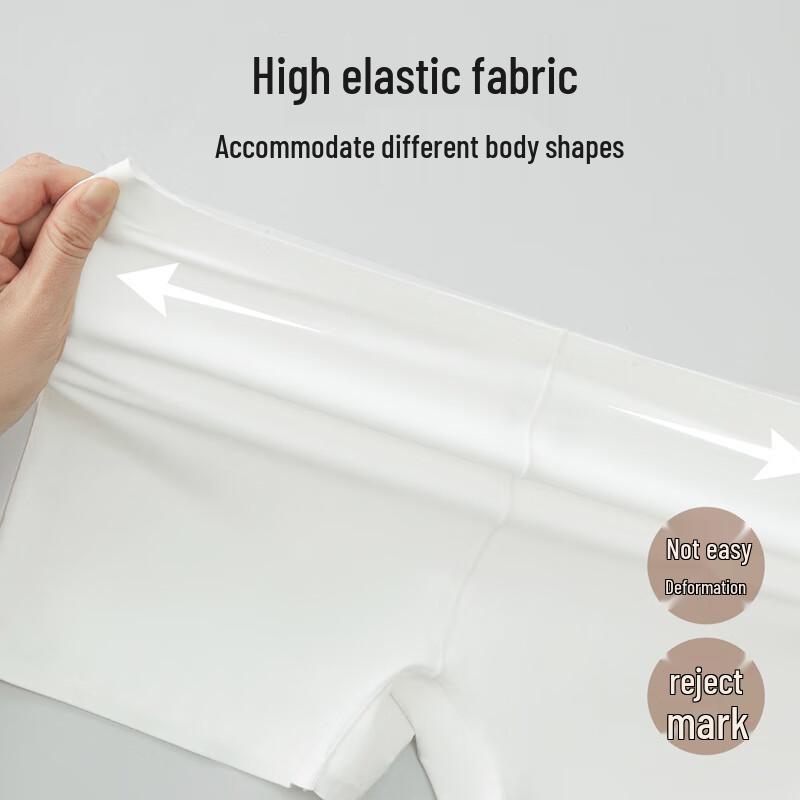 Mao Ren Women's Ice Silk Seamless Safety Shorts