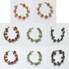 Trendy Plant Leaf Beads Pendant Bracelet Cranberry Leaves Bracelet Bangle Decor
