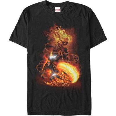 Ανδρικό T-Shirt Marvel Ghost Rider Fire Fury