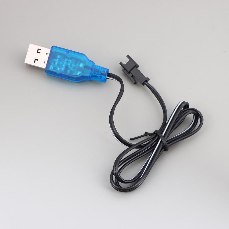 

USB-кабель для зарядки 3,7 В 400 мА литиевой батареи, разъем SM-2P, для электроигрушки, с USB-кабелем 60 см 1