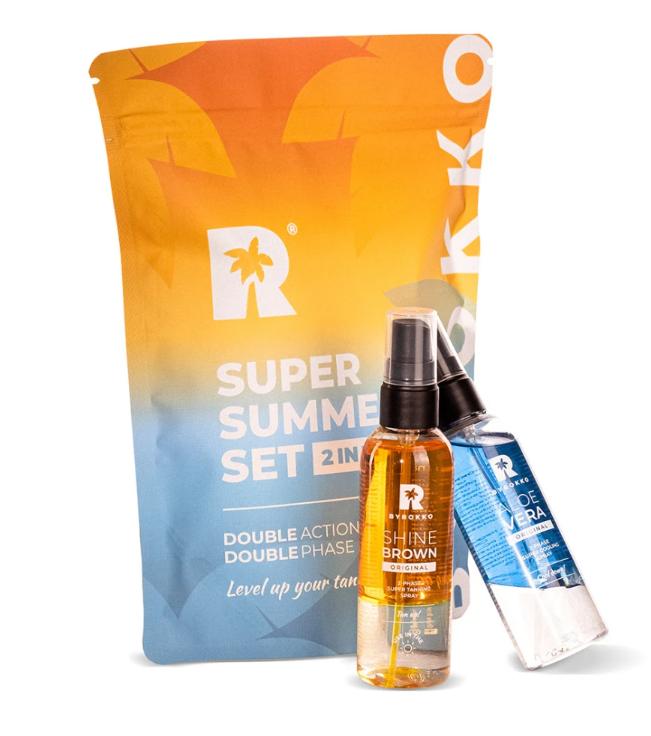 Byrokko Summer Set Shine Brown Oil + Aloe Vera Mist 100ml