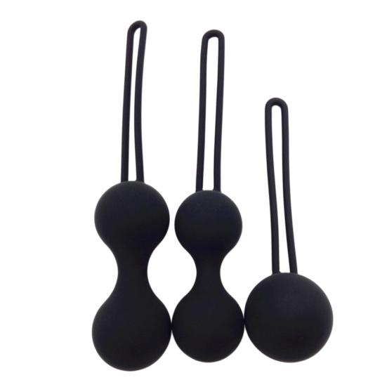 3Pcs Kegel Balls Vaginal Geisha BallSilicone Ben Wa Ball Vagina Tighten Exercise Machine Sex Toy for Women