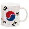 Korean Letter(Hangul) & Flag(Taegeukgi) Mug 300ml with Your Name Card In Korean Letter