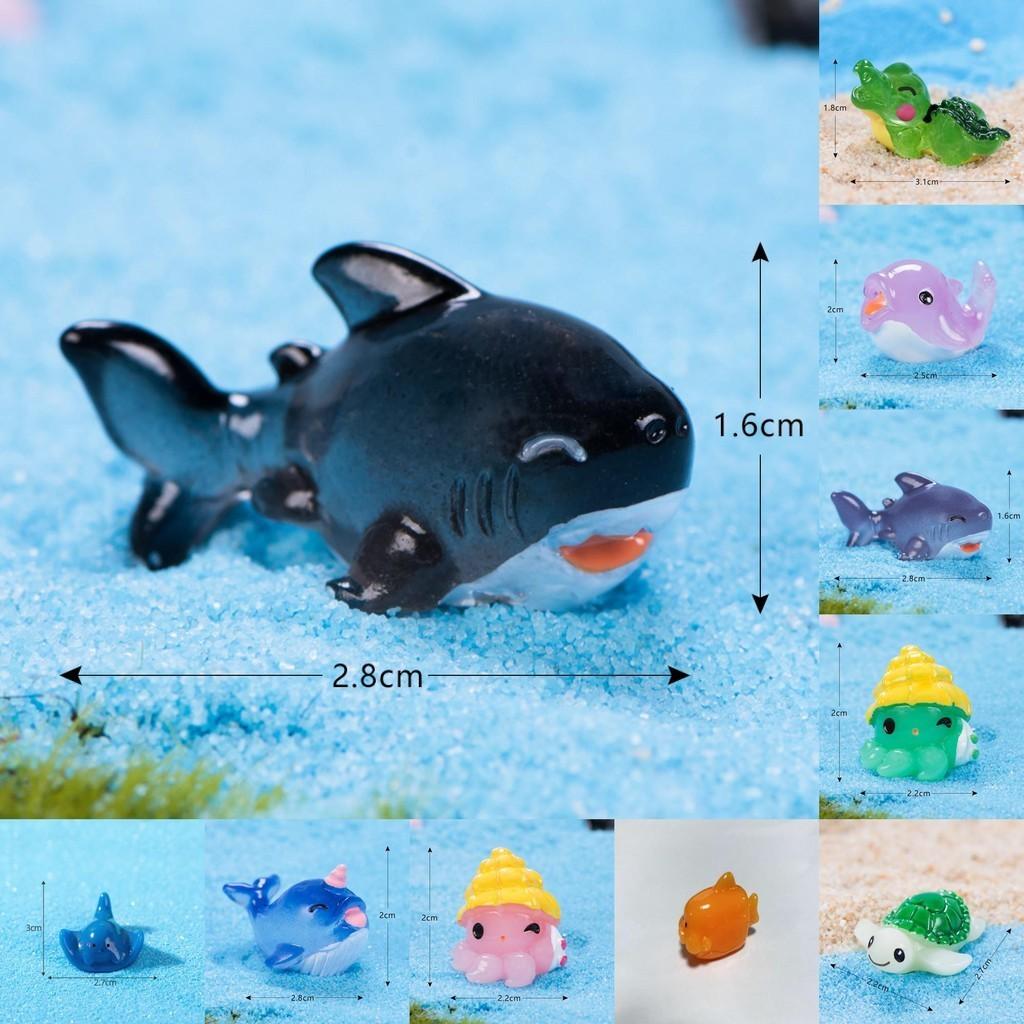 Cute Plastic Ocean Animal Toys Ideal For Kids Colorful Underwater Adventure Playset
