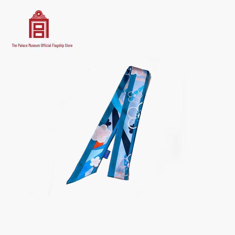 

Запретный город Нефритовая слива Узкий шелковый шарф