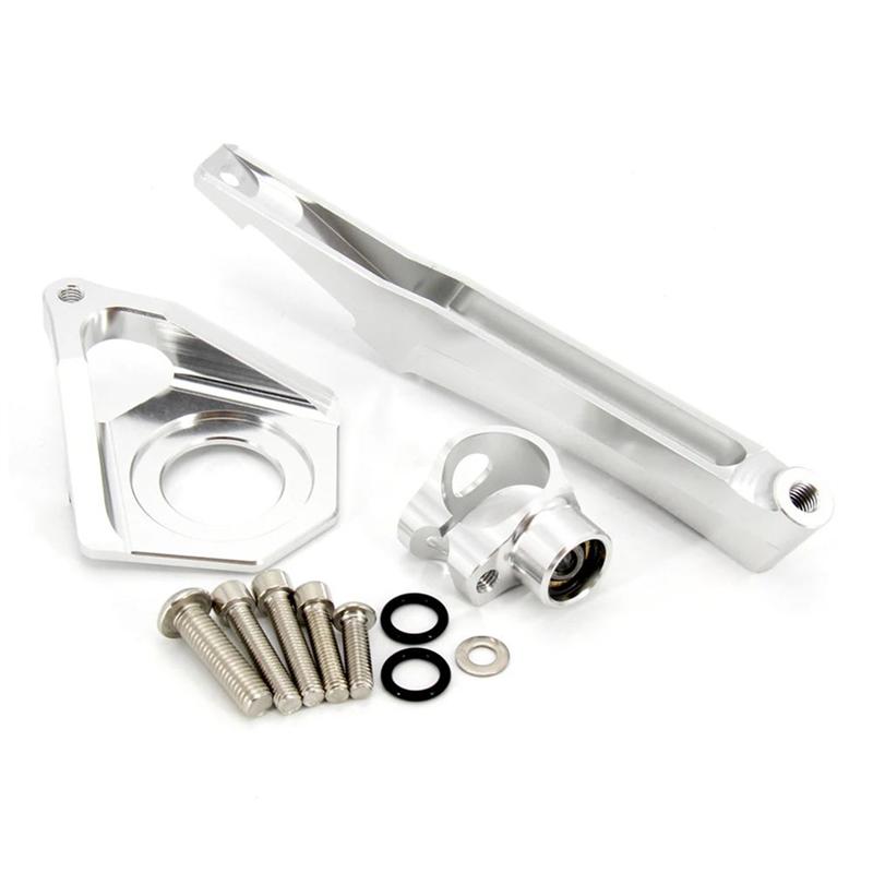 Motorcycle Steering Stabilizer Damper Mounting Bracket Kit For  YZF-R6 YZF600 2003 2004 2005