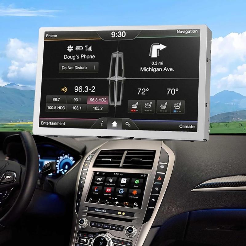 GJ5T18B955SB Navigation 8In Display Panel GJ5T-18B955-SA GL1T-18B955-FA Radio Screen Replacement