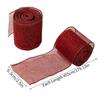 Wavy Binding Christmas Tree Decorations 2.5in Wide Wreath Ribbon  Holiday Decor