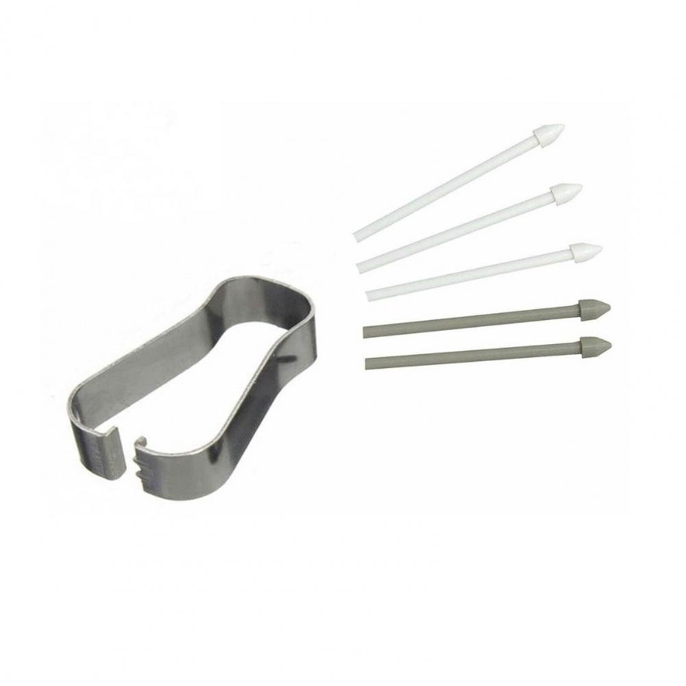 1 Set Pen Tips Replacement with Metal Clip Stylus S Pen Nibs Refill Tool for Tab 6/7 Note 10/20 Phone Stylus