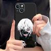 Japanisches Anime Tokyo Ghoul Japan Hülle für iPhone XR XS X 7 8 6S 13 Mini SE 14 Plus 12 11 Pro Max Stoßfeste TPU Weiche Hüllen