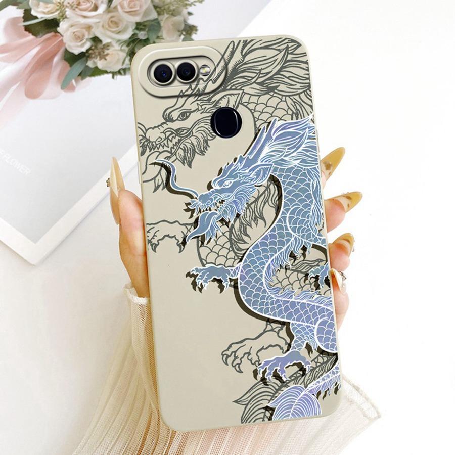 For OPPO F9 F 9 Pro Case Cute Rabbit Painted Soft Back Cover for OPPOF9 F 9 Cases CPH1823 CPH1881 Silicone Bumper Shell