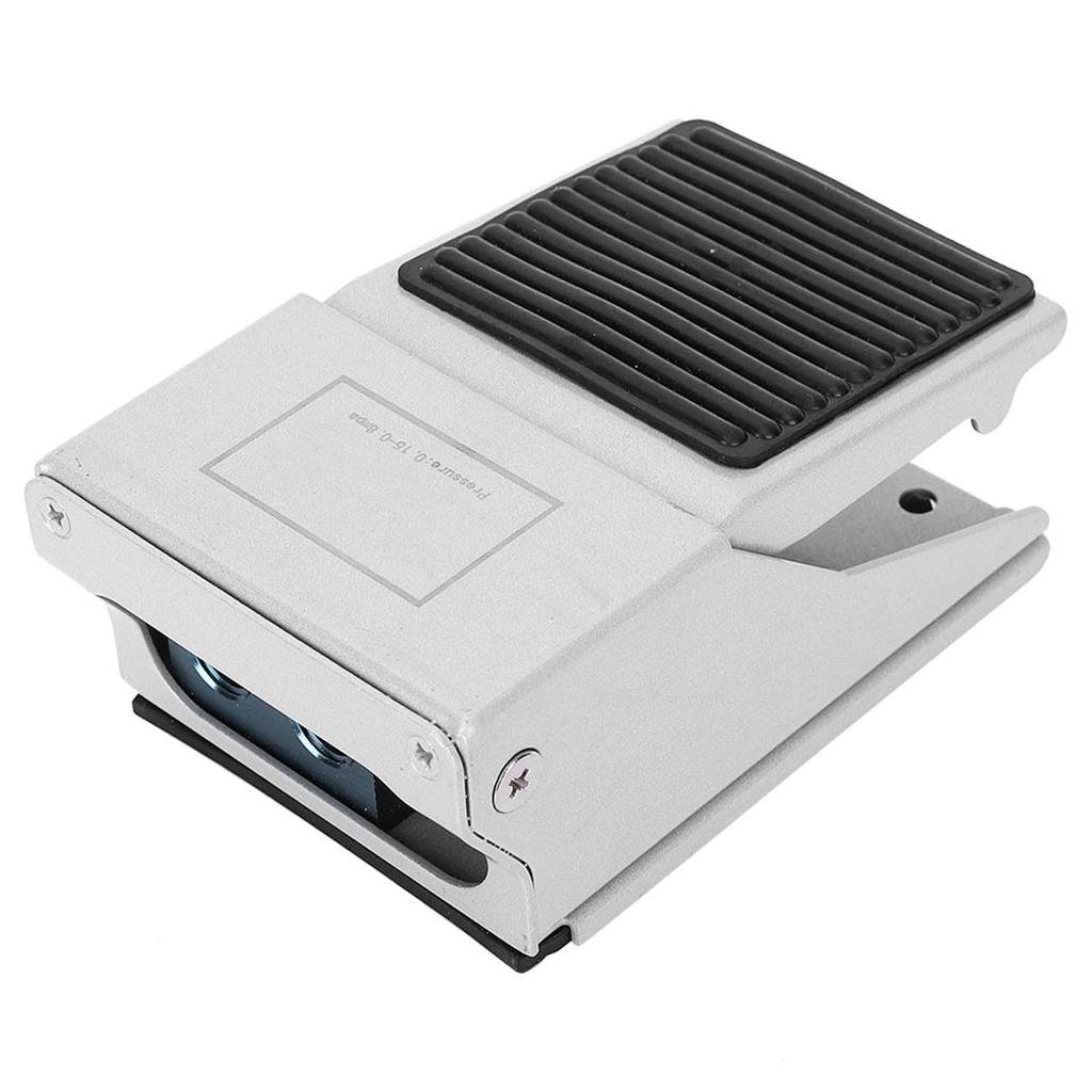 1Celsius4 Pneumatic Foot Pedal Valve, 3 Way 2 Position Threaded Nonslip Pressure Control Foot