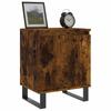 Nightstands (2 Pcs) Smoked Oak 40 X 30 X 50 Cm Particleboard