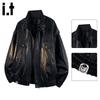 Men's Retro Biker Leather Jacket