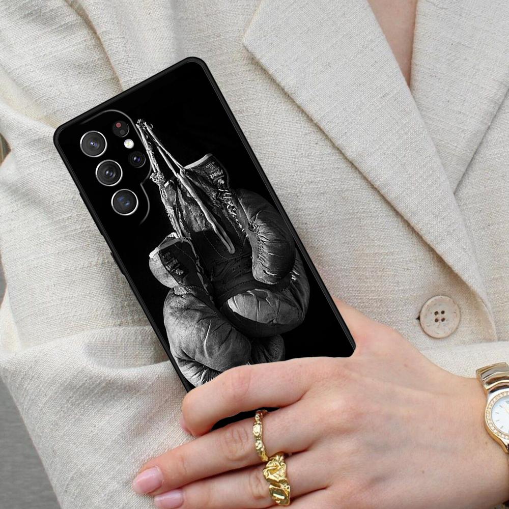 Boxing Gloves Printed Soft Cell Phone Case for Samsung Galaxy S26 Ultra S25 S24 S23 S22 S21 S20 Note10 Cover