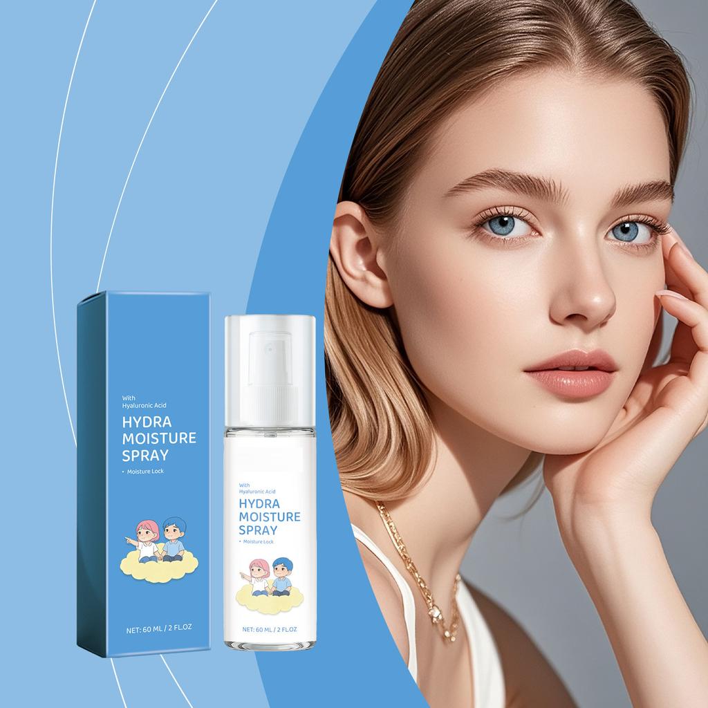 Hyaluronic  Moisturizing Spray - Brightly Hydrates And Adds , Deeply Moisturizing And Nourishing The Skin  Your Face 60ml.