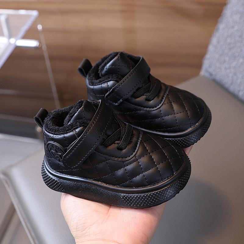 Chaussures d'hiver en coton Chaussures de neige pour bébé Chaussures de marche pour enfants Tailles 16-26