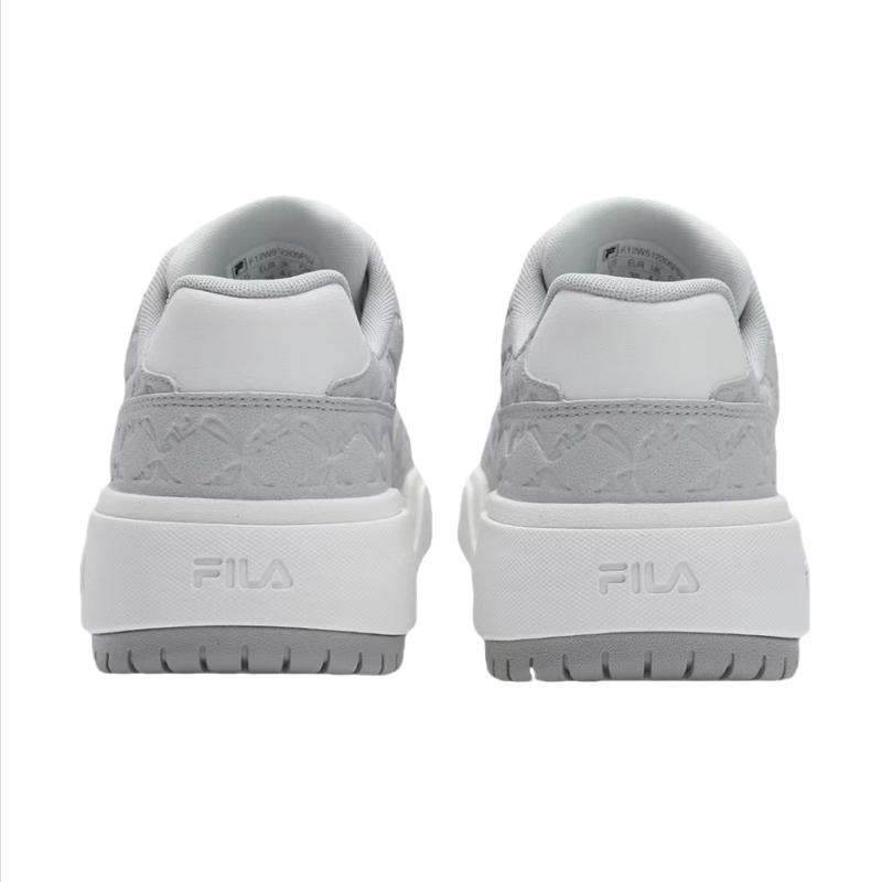Fila Campus Fashion Versatile Simple Comfortable Retro Low-Top Sneakers Women Sneakers Gray White F12W512205FSV