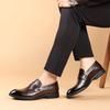 Neue Oberste Schicht Rindsleder Business Casual Herrenschuhe Echtes Leder Spitz Formell Lederschuhe Herren Modische Einteilige Schuhe