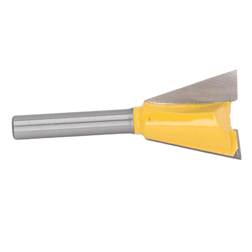 Dovetail Router Bit 6mm 14in Shank Dovetail Shape Wood Grooving Cutter Sharply Efficient