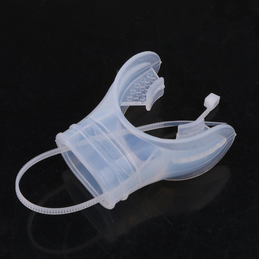 Silicone Tube Snorkel Bite Mouthpiece Regulator