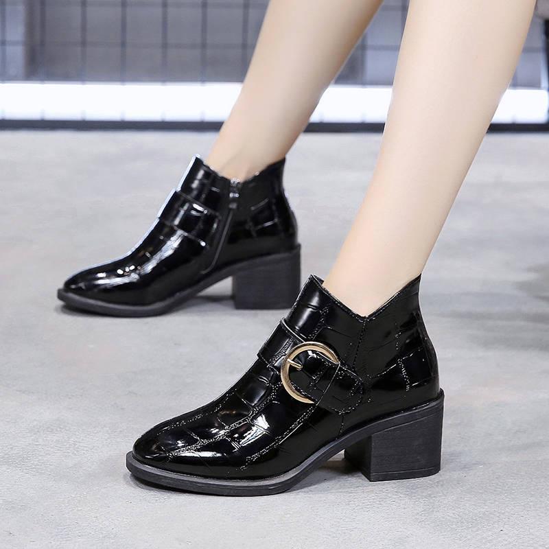 Botas de mujer Piel invierno Cálido Tobillo Chelsea Botas De Mujer Botas  Cortas Botas De Mujer Calzado de Dama comprar a buen precio — entrega  gratuita, reseñas reales con fotos — Joom