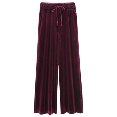 Pantaloni a gamba larga Pantaloni da donna Larghi Vita alta Pantaloni da donna Sorella grassa Sottile Pantaloni casual