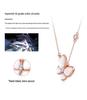 S925 Sterling Silver Butterfly Necklace with Mother-of-Pearl & Diamonds - Elegant French Style for Women, Xiaohongshu Recommended Trend.