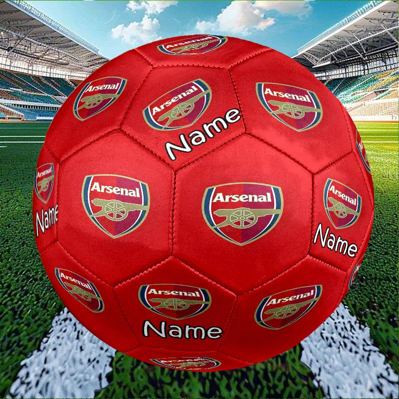 Individueller Name Personalisierter Fußballmannschaft-A Druck Größe 5 Fußball Training & Spiel Fußball, für Mannschaft, Kicken, Geschenk für Fußball-Enthusiasten