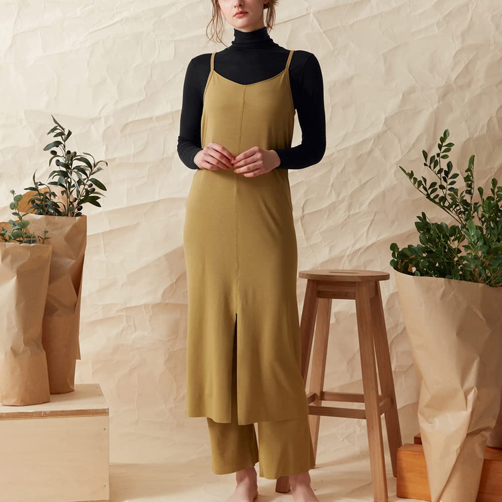 Gunze SAi Soft and Moisturizing Size M (SA2294) Women's One-Piece Loungewear/Relaxation Dress, Comfortable, Finish, Black,