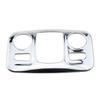 Front Reading Lamp Cover for Peugeot 2008 2014-2018 ABS Chrome Glossy Silver Reading Lights Trim Sticker Accessories