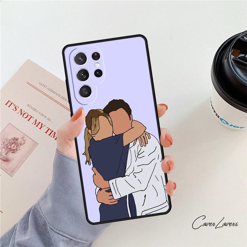 Derek Shepard Grey Anatomy Phone Case For Samsung Galaxy S24 S25 S23 S22 Ultra Note 10 20 Plus S20 S21 FE Cover