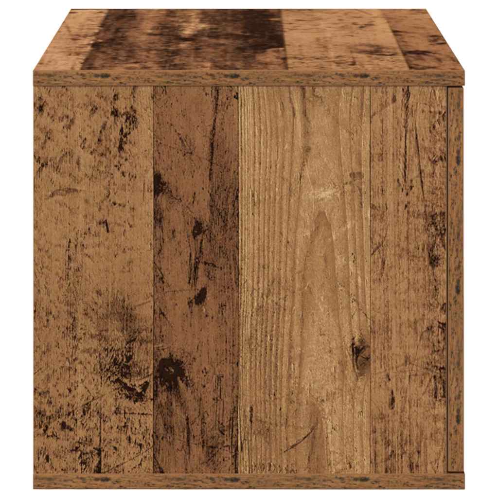 Storage Cabinet 2 pcs Reclaimed Wood Look 103 x 41 x 40 cm