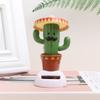 Creatief 1 Stuks Schattige Zonne Cactus Schommel Dansend Speelgoed Cartoon Flip Flap Speelgoed Schuddend Beweegbaar Huis Auto Bureau Decoratie Ornament Cadeau