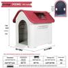 All-Season Waterproof Outdoor Dog House for Small To Large Dogs