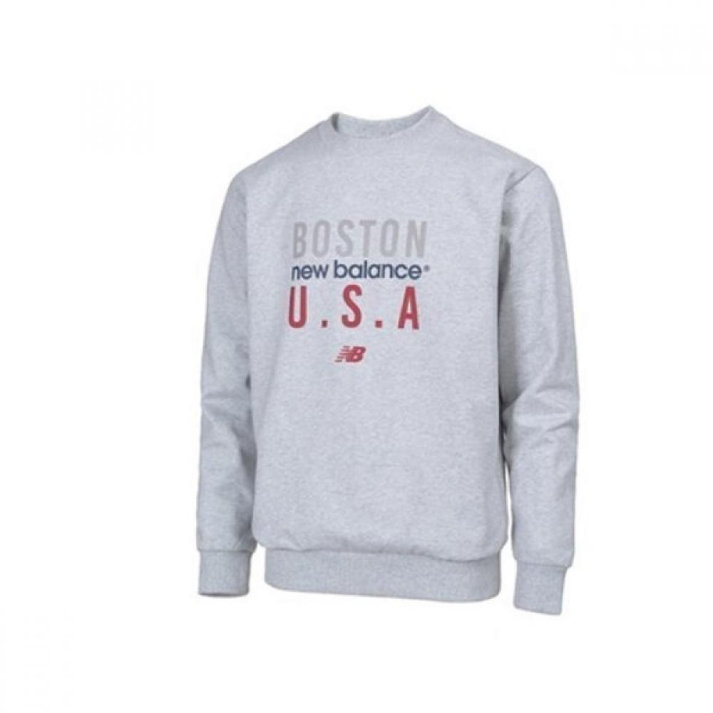 

New Balance Half Club Lettering Sweatshirt Nbncab0013 15 95(M)